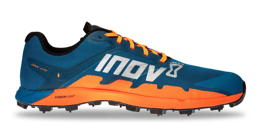 Inov-8 Oroc 270 Men's Trail Running Shoes Blue/Orange UK 189562KWN